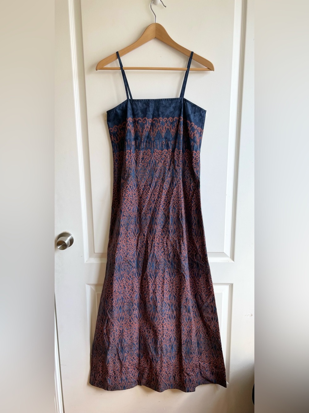 Peruvian Connection Womens Sun Dress Pima Cotton Block Print Style XS/S